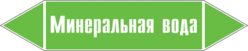 Маркировка трубопровода "минеральная вода" (пленка, 252х52 мм) - Маркировка трубопроводов - Маркировки трубопроводов "ВОДА" - Магазин охраны труда ИЗО Стиль